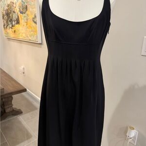 Elie Tahari Black Sleeveless Mini Sundress